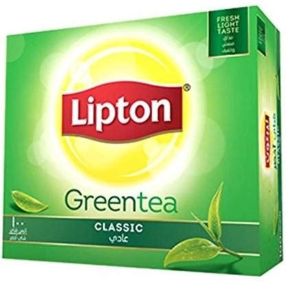 Lipton Green Tea, Classic (100 Tea Bags) - 150g Mint Green Tea Bags Box ...
