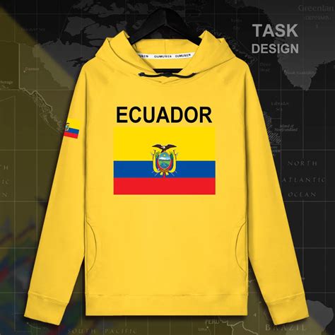 Republic of Ecuador Ecuadorian ECU mens hoodie pullovers hoodies men sweatshirt streetwear ...