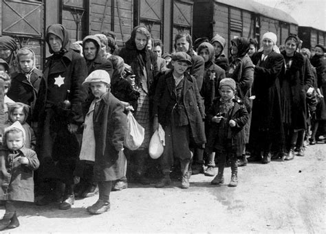 L'arrivée à Auschwitz Birkenau