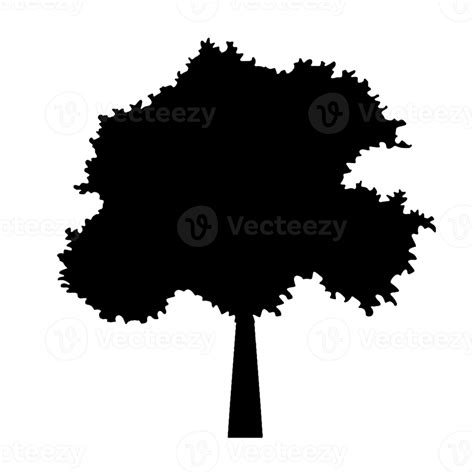 silhouette tree cartoon 11300954 PNG