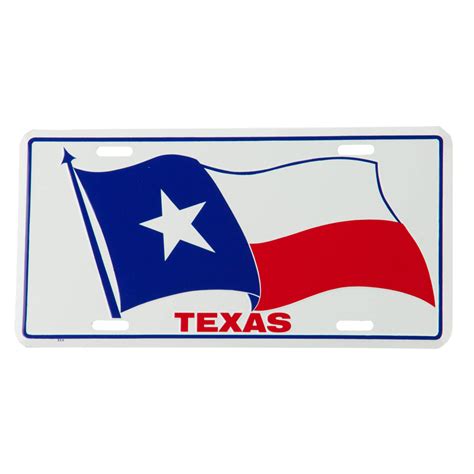 State Flag 3D License Plate | Plate/Frame | e4Hats – e4Hats.com