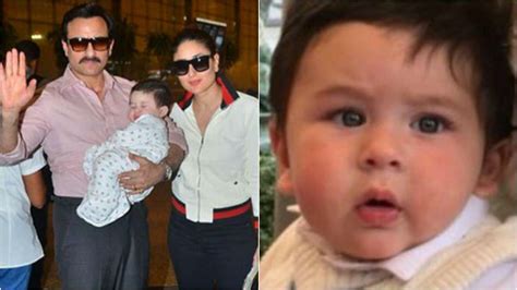 Kareena Kapoor Khan and Saif Ali Khan's son Taimur looks cute as a ...