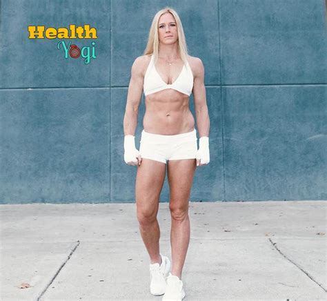 Holly Holm Workout Routine And Diet Plan - Health Yogi