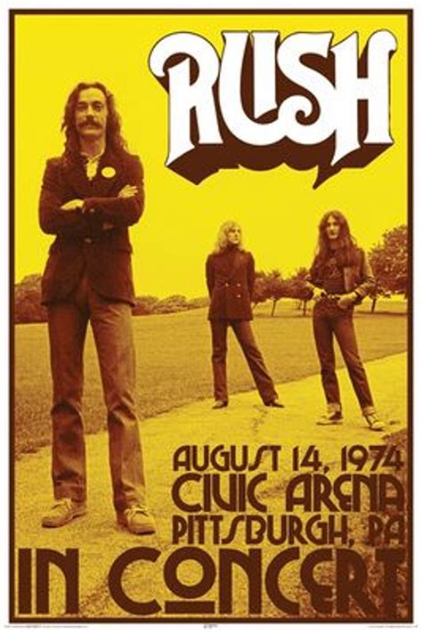 Rush Poster - Concert - NerdKungFu