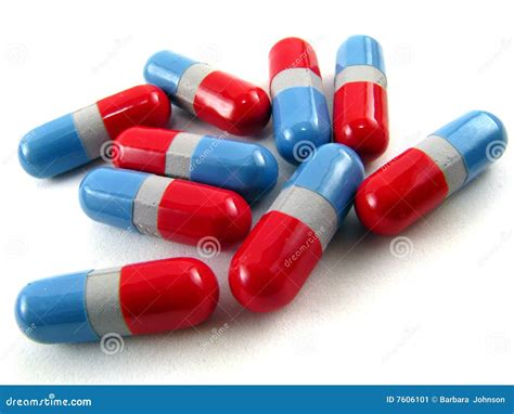 Blue and Red Pills stock image. Image of medical, pharmaceutical - 7606101