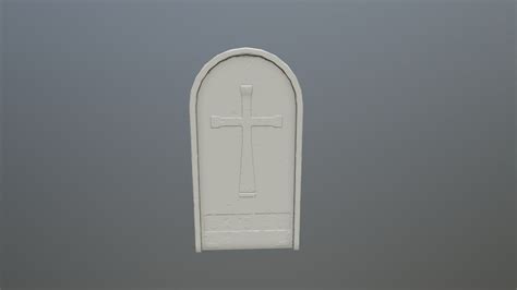 Tombstone 14 - 3D Print Model by icekazim