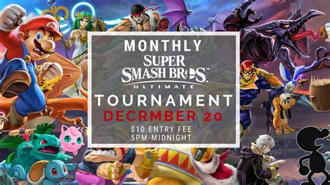 Monthly Super Smash Bros. Ultimate Tournament, December 20 | DPVideogames