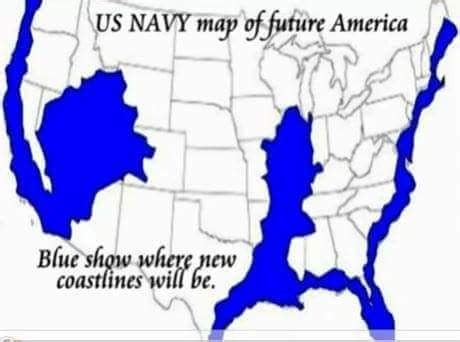 U S Navy Map Of Future America | Living Room Design 2020