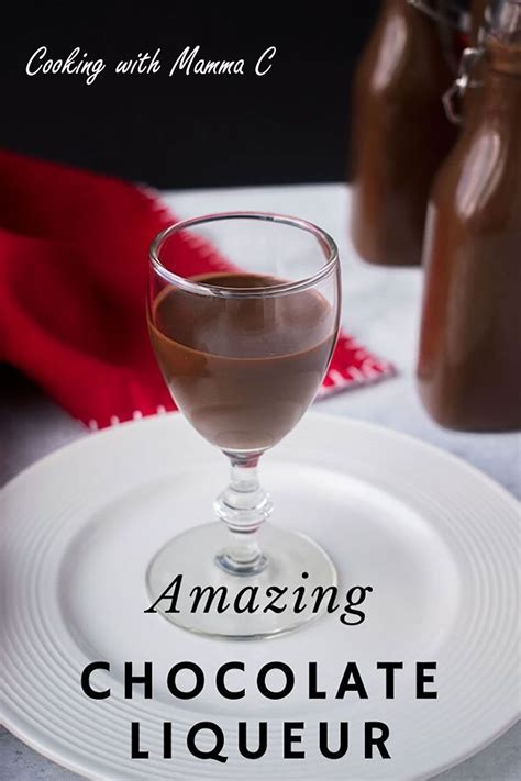 Amazing Chocolate Liqueur | Chocolate liqueur, Liqueurs recipes, Liquor recipes