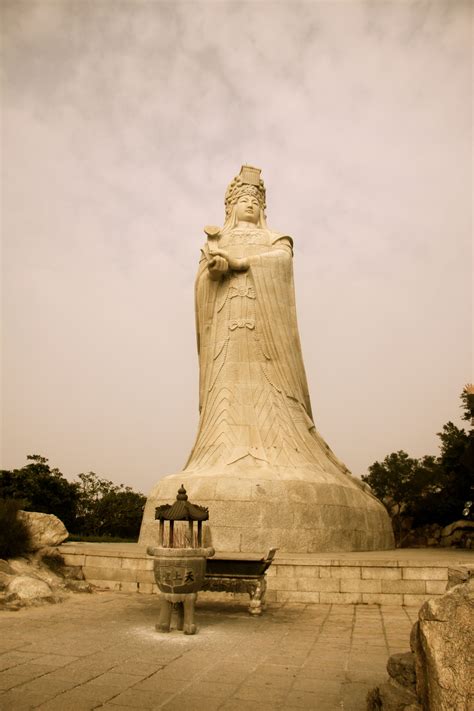 Mazu Temple on Meizhou Island off the coast of Putian City, China (6-9 December 2013 ...