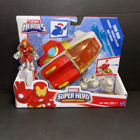 PLAYSKOOL HEROES MARVEL Super Hero Adventures Iron Man Starship NEW $40.00 - PicClick