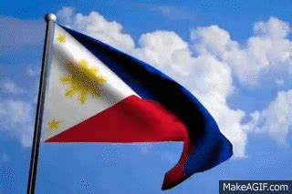 Philippine flag by the wind on Make a GIF