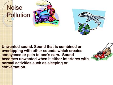 PPT - Noise Pollution PowerPoint Presentation, free download - ID:1433046