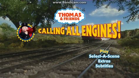 Thomas And Friends Calling All Engines Dvd Menu