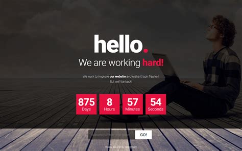 22+ Best Free Coming Soon PSD Website Templates