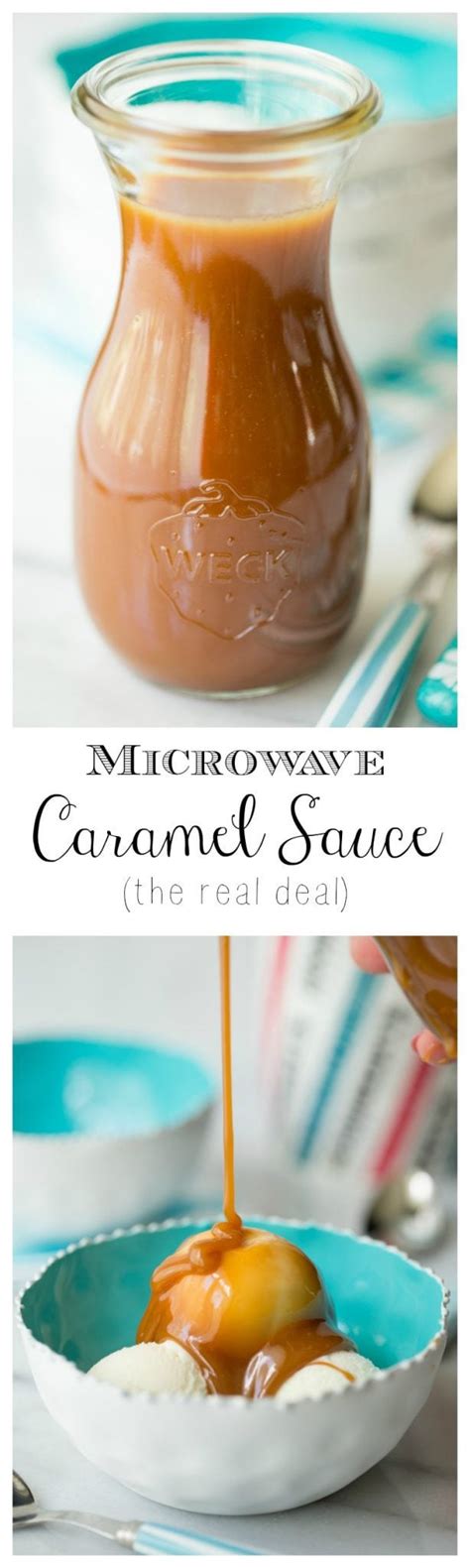 Microwave Caramel Sauce (the real deal) | The Café Sucre Farine