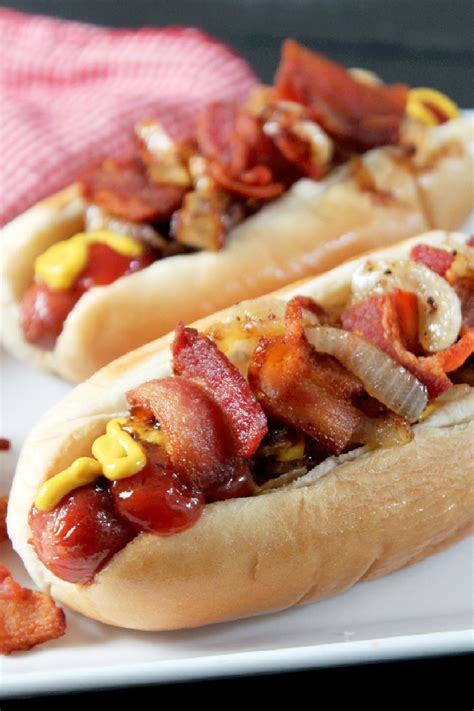 Bacon Hot Dogs - Creole Contessa
