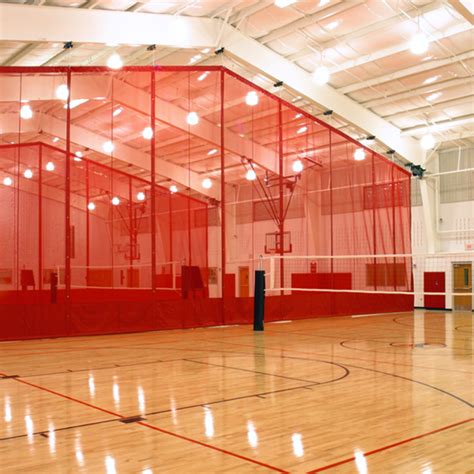 Ridge-Fold Gym Divider Curtains :: Draper, Inc.