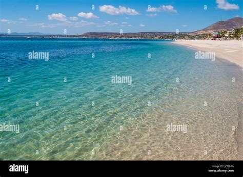 Clear Water Of LOS BARRILES, Baja California Sur. MEXICO Stock Photo - Alamy