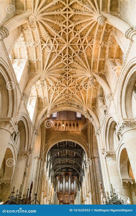 Beautiful Architecture Christ Church Cathedral Oxford, UK Stock Image ...