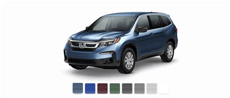 2019 Honda Pilot Colors | Exterior & Interior Color Options