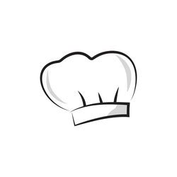 Hand drawn chef hat Royalty Free Vector Image - VectorStock