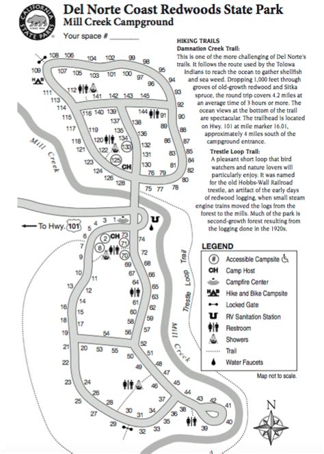 Mill Creek Campground Map Park Ranger Del Norte Campground | Hot Sex ...