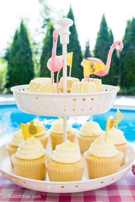 Summer Backyard Flamingo Pool Party Ideas - The Polka Dot Chair