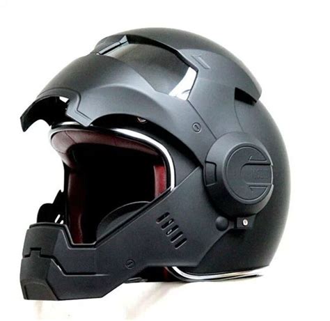 Iron Man Motorcycle Aerodynamic Bike Helmet | Cool motorcycle helmets, Open face motorcycle ...