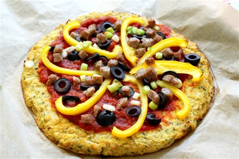 Dairy-Free Keto Cauliflower Pizza Crust ⋆ Health, Home, & Happiness