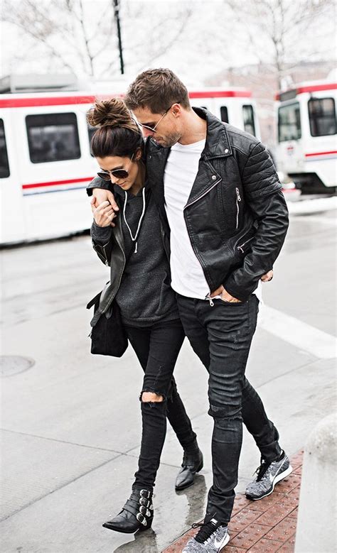 Matching Leather Jackets For Couples