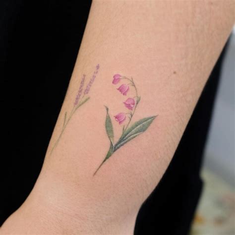 15 Delicate Lily of the Valley Tattoo Designs - Mom's Got the Stuff