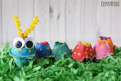 How to Make an Egg Carton Caterpillar Craft for Kids