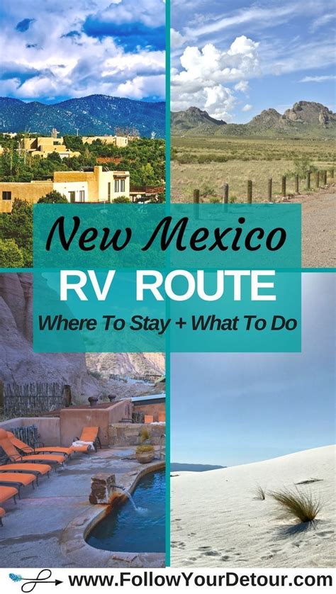 New Mexico is a great RVing road trip destination! With great national parks, cities, art ...