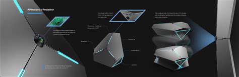 Alienware smart Speaker with projector on Behance