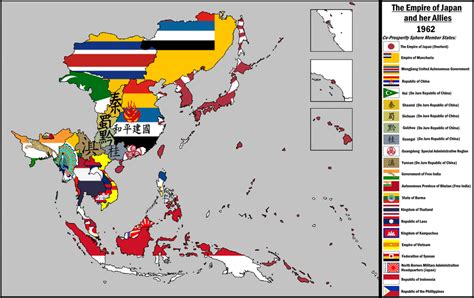 The Greater East-Asian Co-Prosperity Sphere, circa 1962 : TNOmod