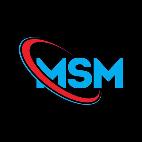 MSM logo. MSM letter. MSM letter logo design. Initials MSM logo linked with circle and uppercase ...