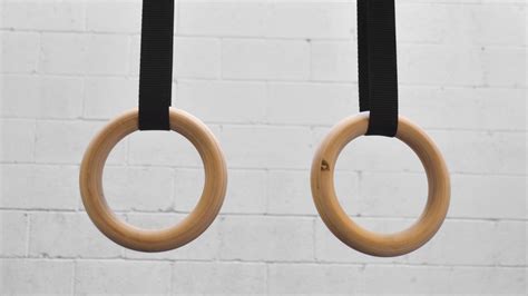 Kids Wood Gymnastic Rings - 1.1" Thickness | Rogue Fitness