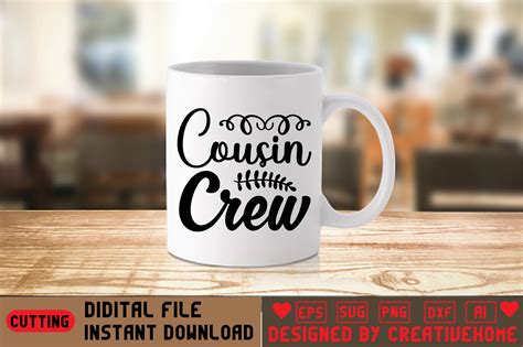 Cousin Crew Graphic by CreativeHome · Creative Fabrica