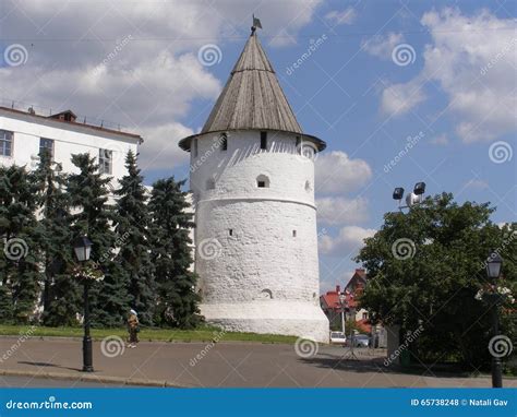 One of the Towers of the Kazan Kremlin Stock Photo - Image of history, churches: 65738248