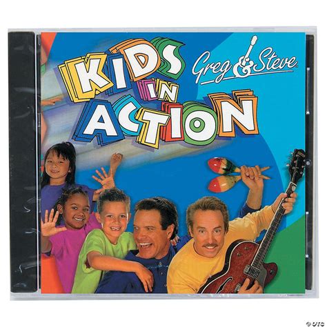 Greg & Steve: Kids in Action CD | Fun Express