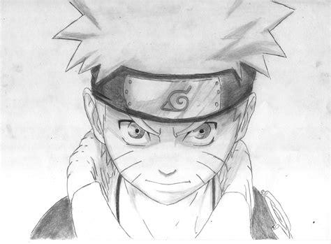 Naruto pencil drawing by manuel-sama on DeviantArt