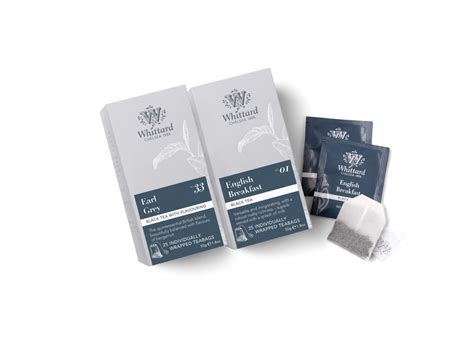 25 T&E English Breakfast and 25 T&E Earl Grey Bundle | Tea | Whittard ...