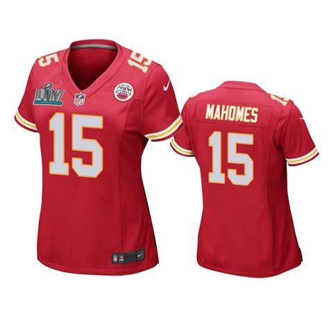 Women’s Kansas City Chiefs Patrick Mahomes Red Super Bowl LIV Game Jersey – Ctjersey.store