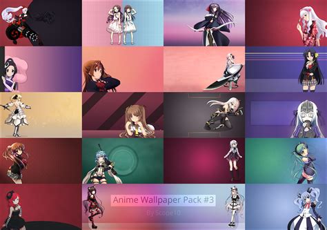 Anime Wallpaper Pack #3 by Scope10 on DeviantArt