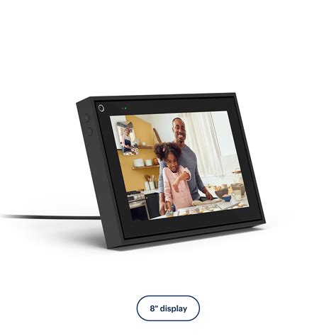 Facebook Portal Mini Smart Video Calling 8" Touchscreen Display, Black ...