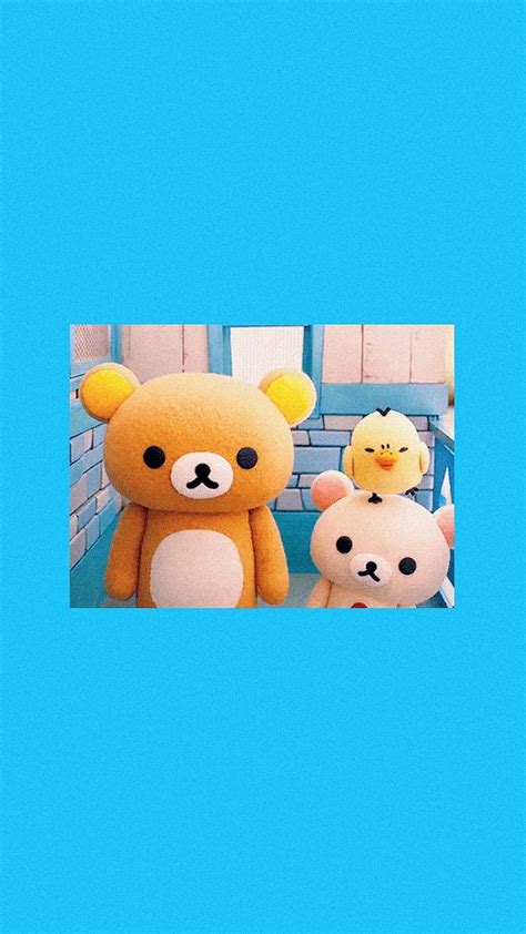 Rilakkuma And Kaoru, Rilakkuma Blue HD phone wallpaper | Pxfuel