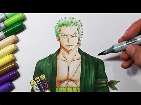 Roronoa Zoro One Piece Drawing Pencil