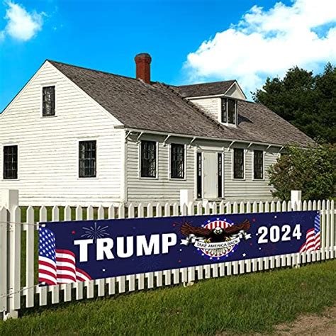 Show your support with this Trump 2024 parade banner!