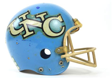 Lot Detail - 1979-85 North Carolina Tar Heels Game Worn Football Helmet ...